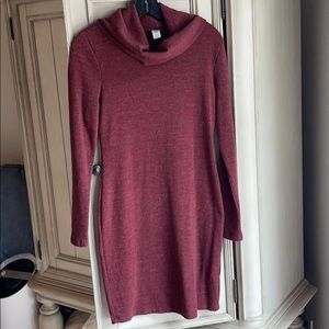 Burgundy Old Navy Sweater Dress